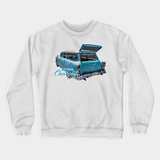 1955 Chevrolet BelAir Station Wagon Crewneck Sweatshirt